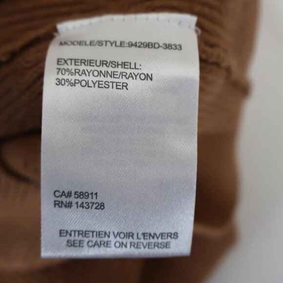 Sweater Tank - Tan/brown - Tribal - Size S - Picture 7 of 9